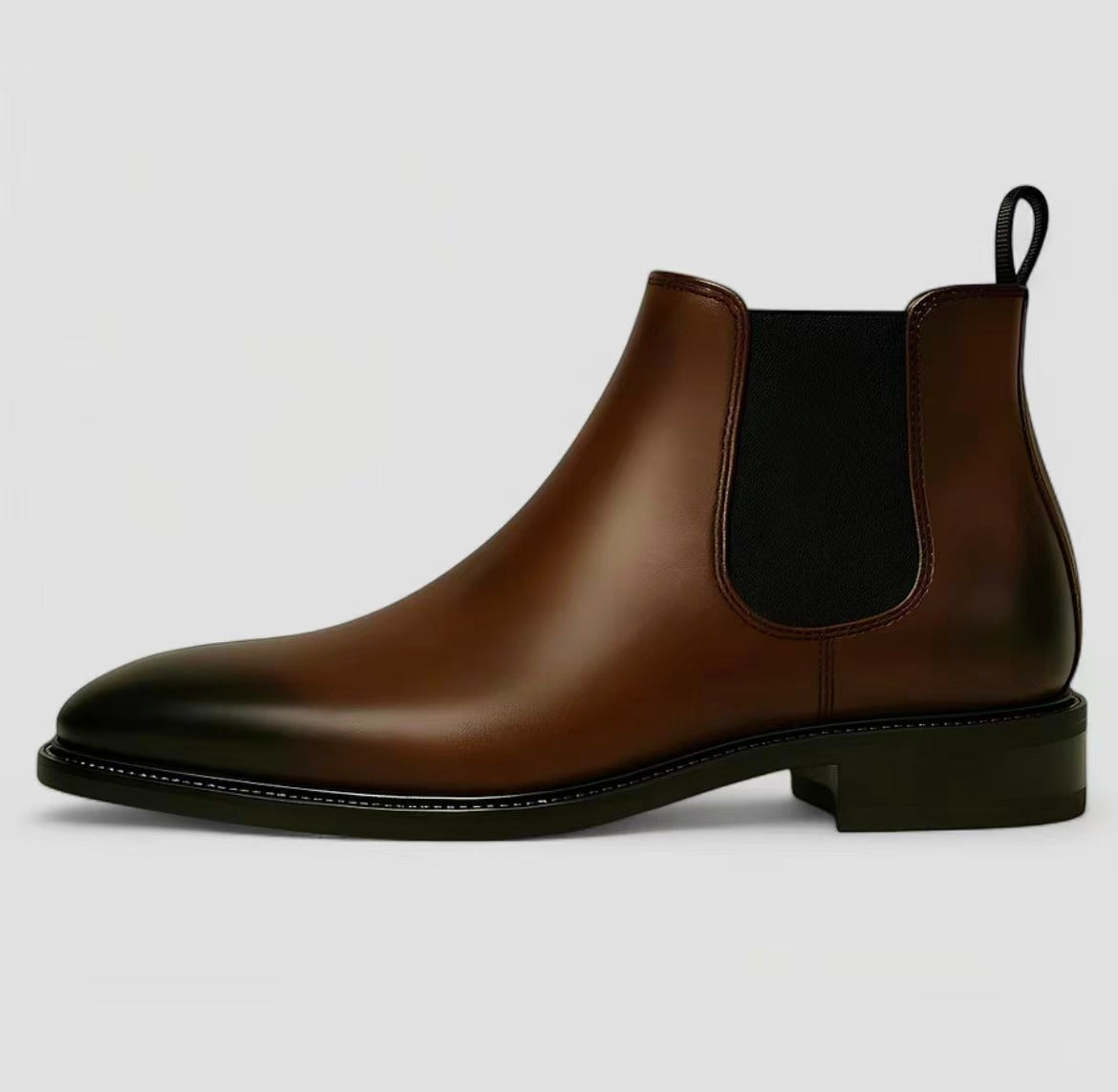 Premium Leather Chelsea Boots