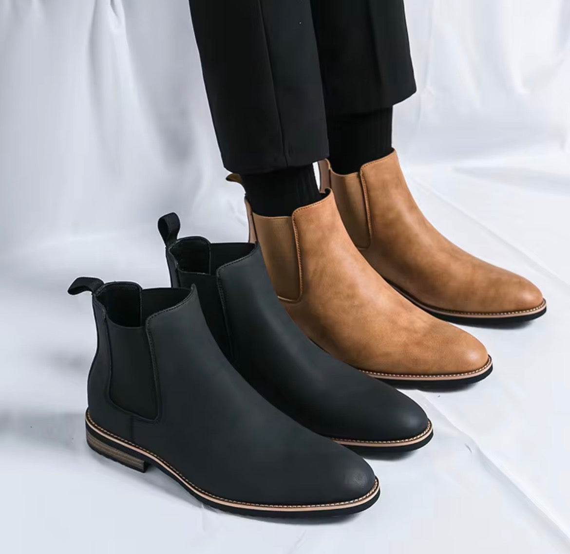 Premium Men’s Chelsea Business Boots
